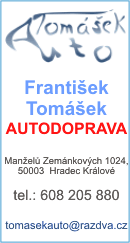 František Tomášek - autodoprava