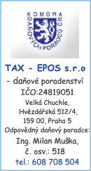 TAX EPOS s.r.o. - daòové poradenství